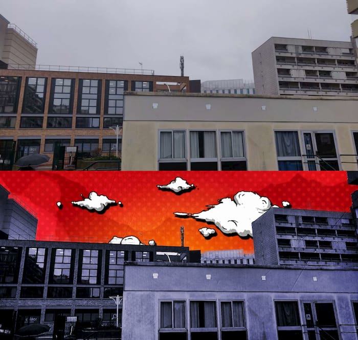 Comic Skies - Photoshop Camera